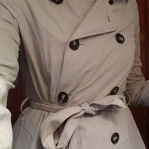 JACK Classic Khaki Soft Trench Coat Jacket